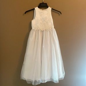 Little girls flower girl dress